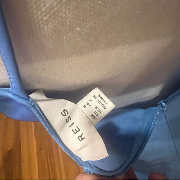 Reiss Eleni flutter sleeve dress size 2 - Picture 13 of 16